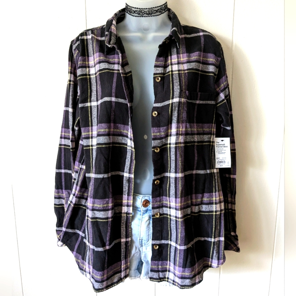 NWT Soft flannel shirt